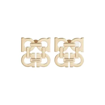 Ferragamo Gancini Clip on Earrings