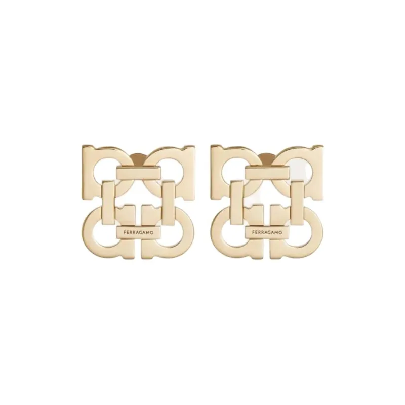 Ferragamo Gancini Clip on Earrings-0