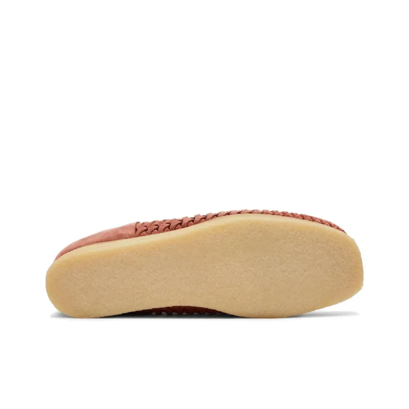 Supreme x Clarks Wallabee Low Top Casual Shoes Unisex Pink-4