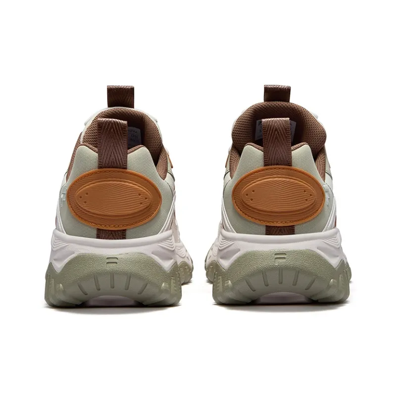FILA FUSION FREEROAM Hiking Shoes Low Top Casual Shoes Men's Antique White Clover Green-3