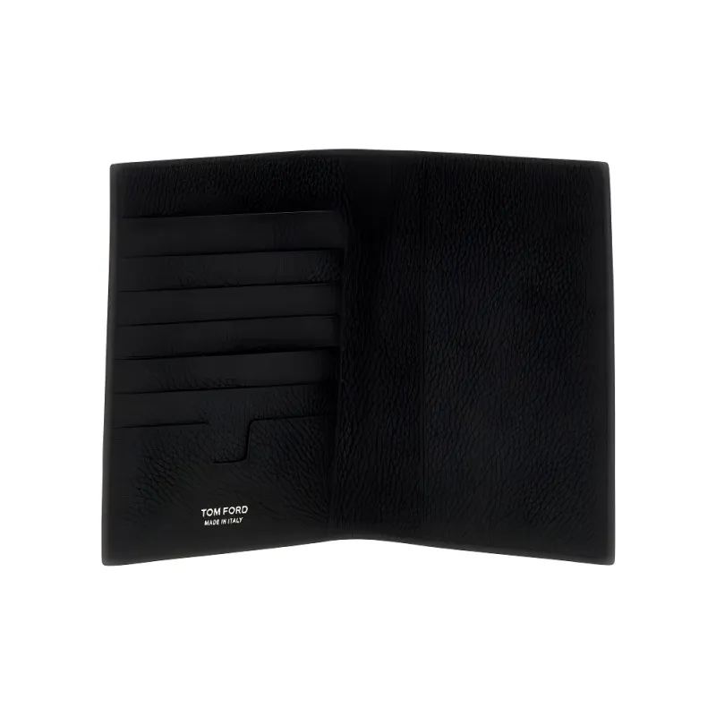 TOM FORD Logo Lettering Bifold Wallet-2