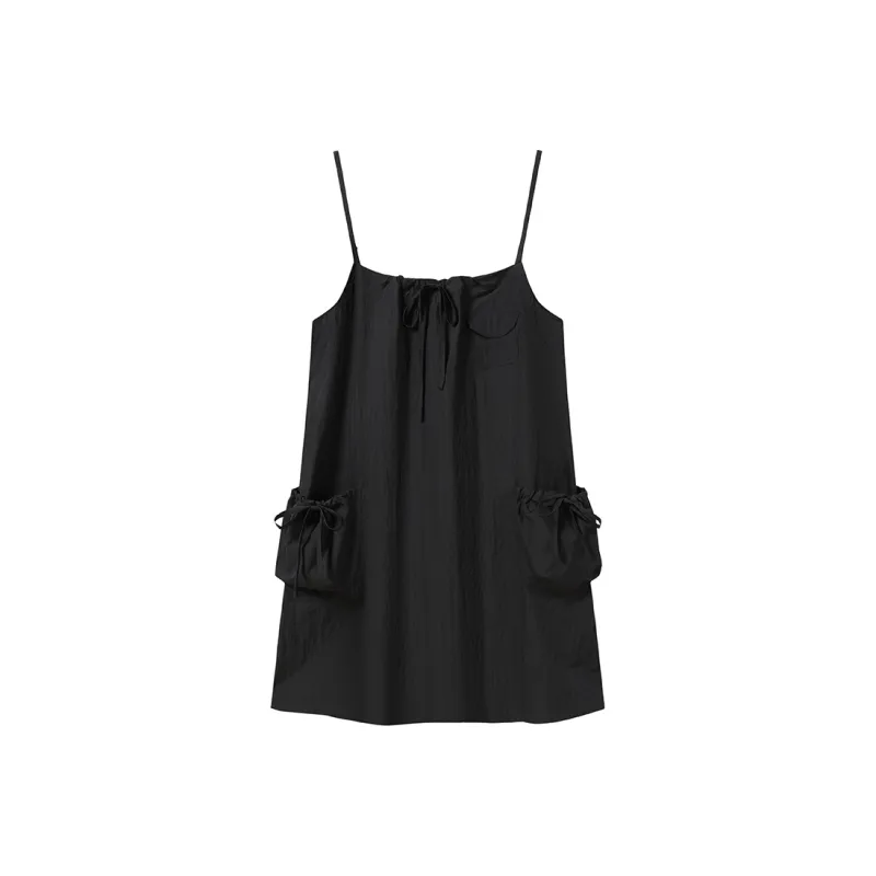 Apparition Slip Dresses Women's Black-0