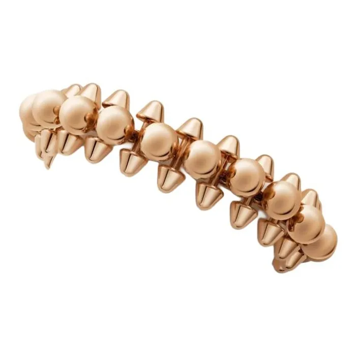 CARTIER 18K Rose Gold Bracelets Unisex Gold-2