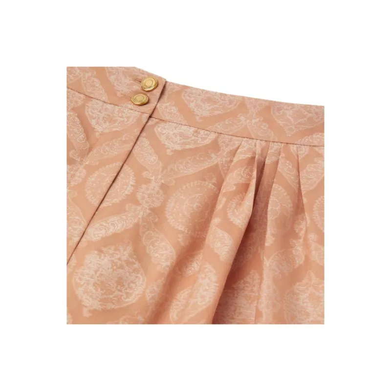 Loro Piana SS25 Casual Pants Women's Orange-2