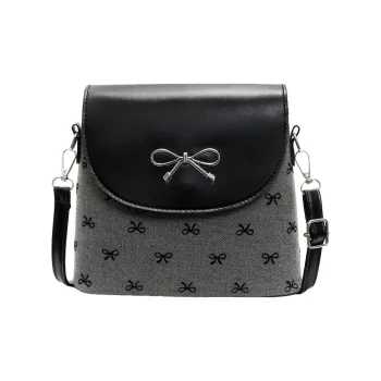 Juju Jimmy PU Crossbody Bag, Shoulder Bag Regular Women's Black