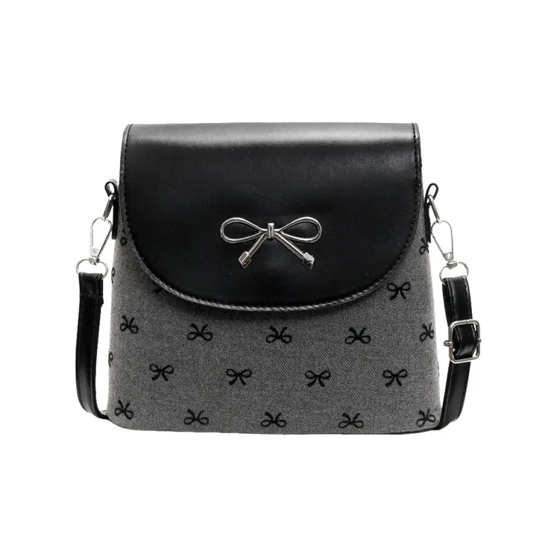 Juju Jimmy PU Crossbody Bag, Shoulder Bag Regular Women's Black-0