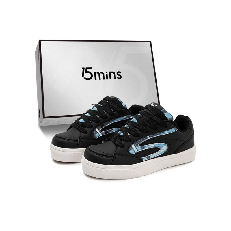 15 MINS Cushioning, Wear Resistant Low Top Skateboard Shoes Unisex-8