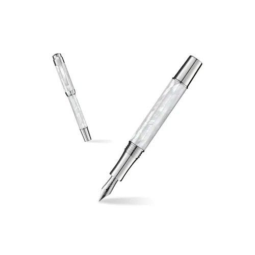 Laban Mother Of Pearl Glacier White Collection Pens