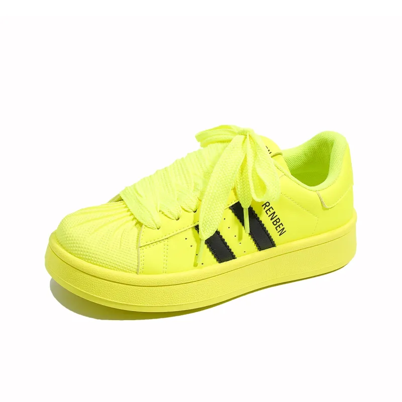 RENBEN Wear resistant And Lightweight Low Top Skateboard Shoes Women's-28