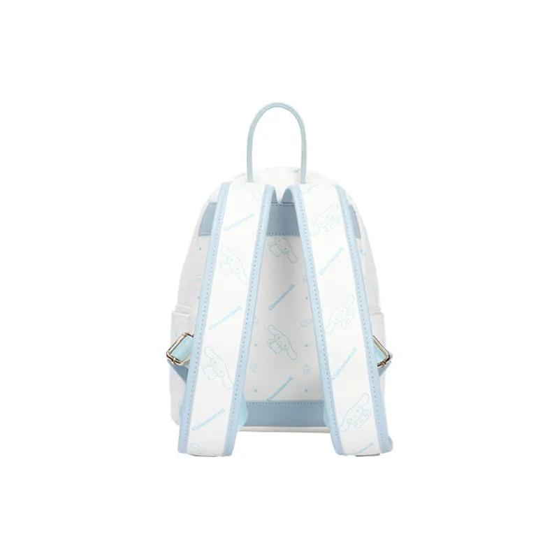 MESUCA Synthetic Leather Backpack Women's Cinnamoroll Blue White-3