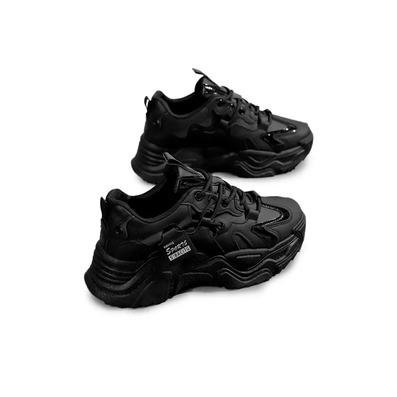 Gai Renpu Slip Resistant, Abrasion Resistant, Breathable Low Top Chunky Sneakers Women's-2