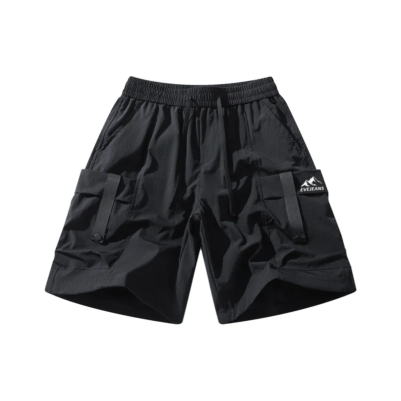 Yiwen Cargo Shorts Unisex-0