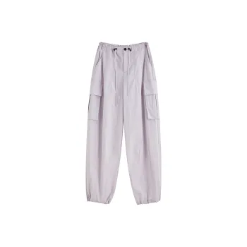 FANSILANEN Cargo Pants Women's Light Purple