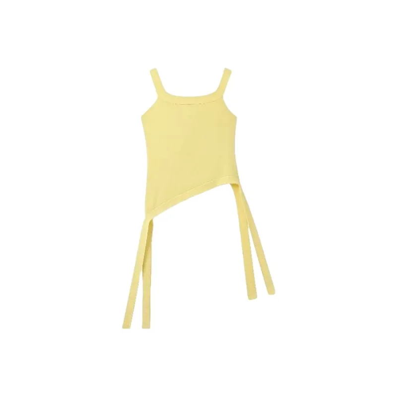 YGPRW Tank Tops Women's Yellow-1