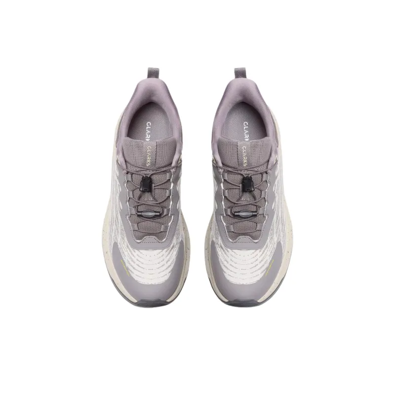 Clarks Enford Go Low Top Casual Shoes Men's White-3