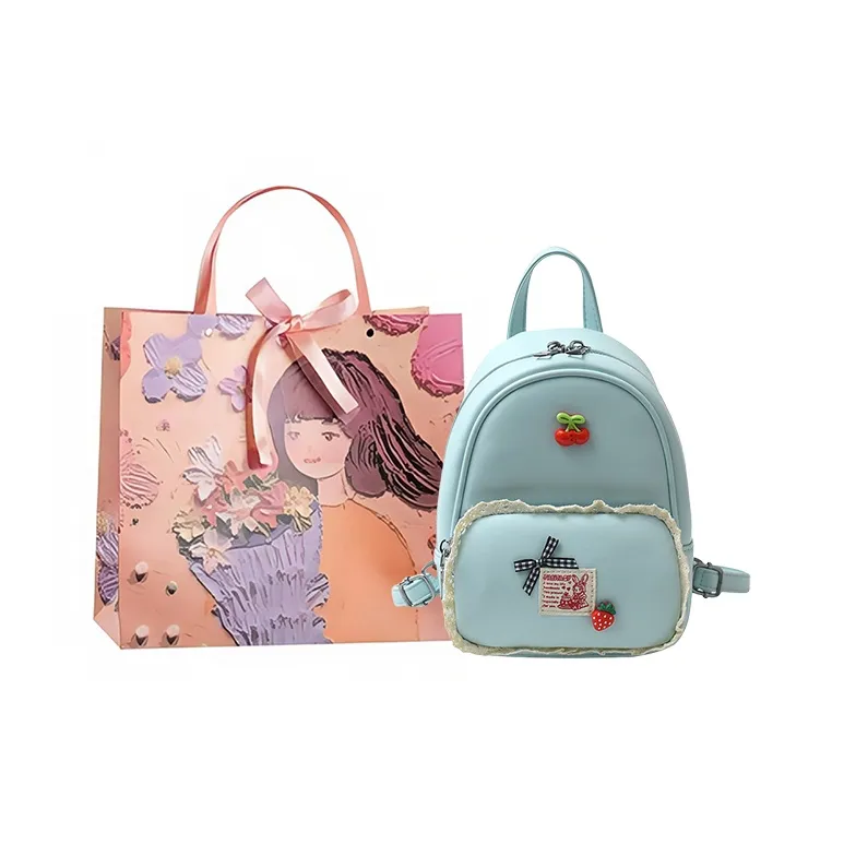 PARK DANCE PU Backpack Regular Women's Multicolor-6