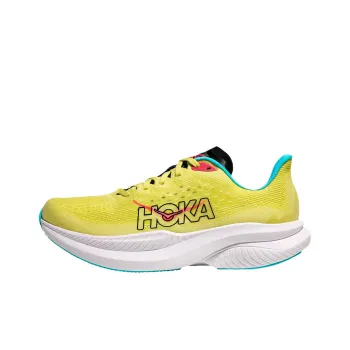 HOKA ONE ONE MACH 6 Low Top Running Shoes Women's Yellow