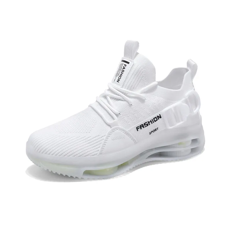 LONGDUIZHANG Shock Absorbers With Slip Resistant And Abrasion Resistant Properties Low Top Running Shoes Unisex-1