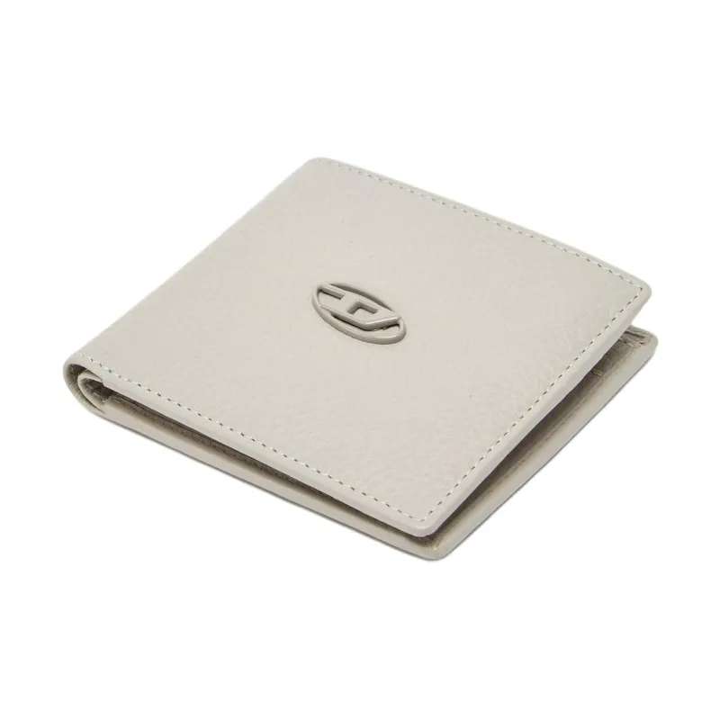 DIESEL Cow Leather Wallet Trumpets Men's Light Gray-2