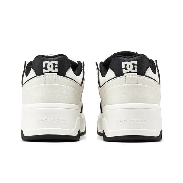 DC Shoes CAMPUS CAS Anti Slip Wear Resistant Low Top Brother's Skateboard Shoes Men's White-3