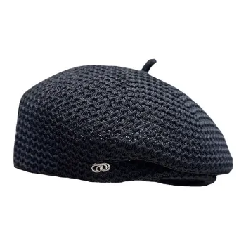 Yi Bu Kang Cotton Linen Blend Berets Women's