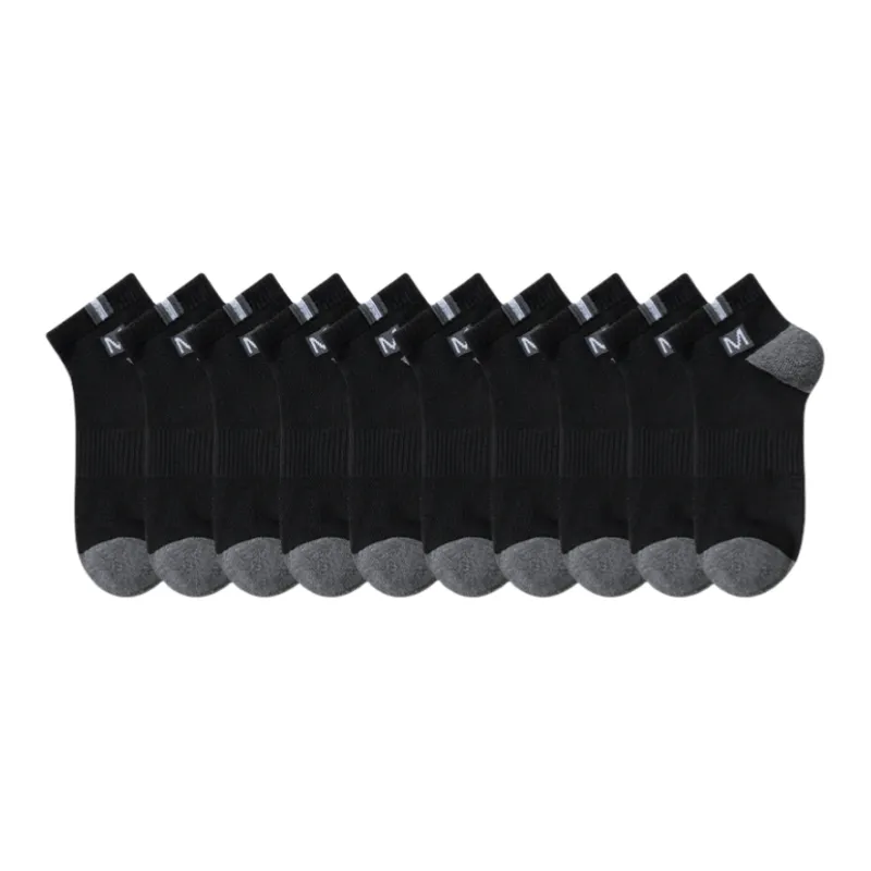 Lan Miao Ankle Socks Men's 10 Pack-4