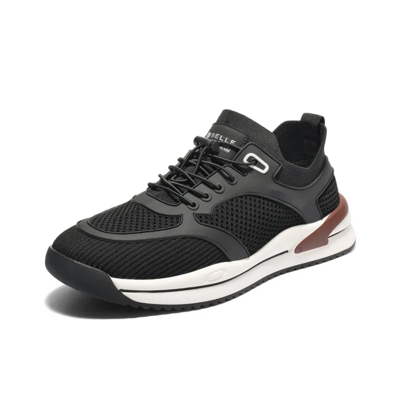 BELLE Casual Shoes Men Low Top Black, Gray-1
