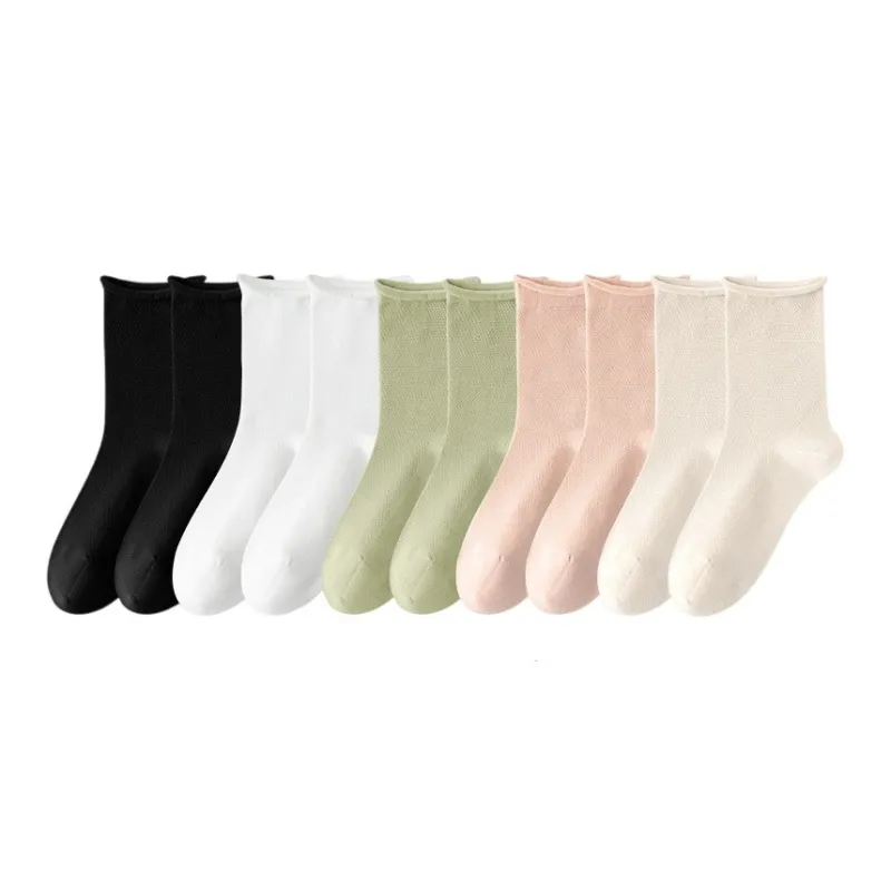 7 SEVFUN Mid Calf Socks Women's Combo Set-32
