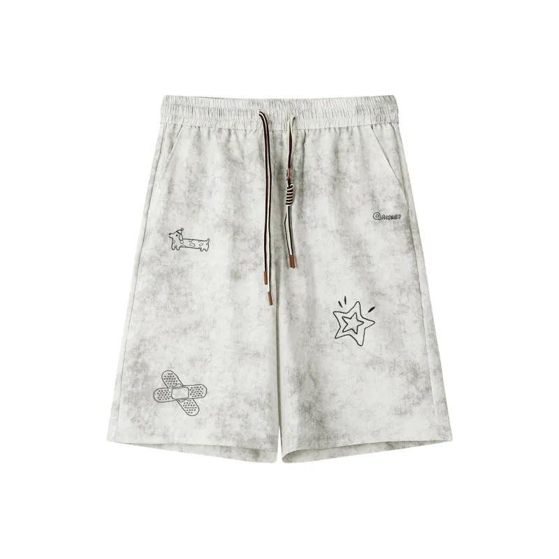 Qnxeey Casual Shorts Unisex-7