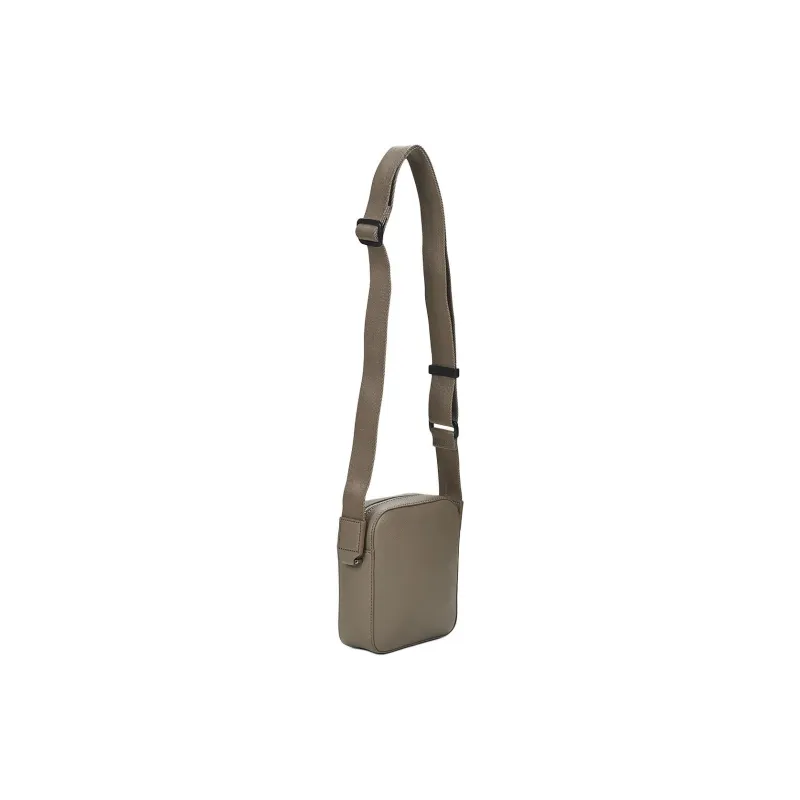 HUGO BOSS Synthetic Leather Crossbody Bag, Shoulder Bag Men's Taupe-2