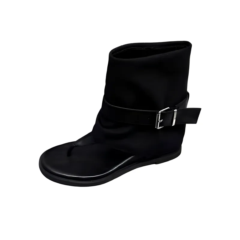 Cleverneonmore Roman Sandals Flat-3