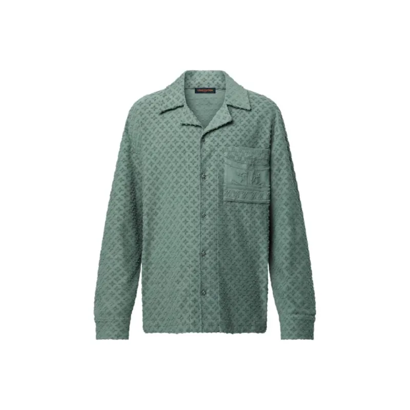 LOUIS VUITTON French Terry Jacquard Overshirt-0