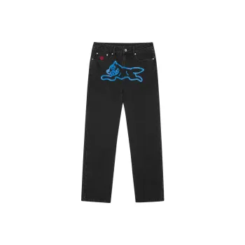 Ice Cream Logo Print Jeans