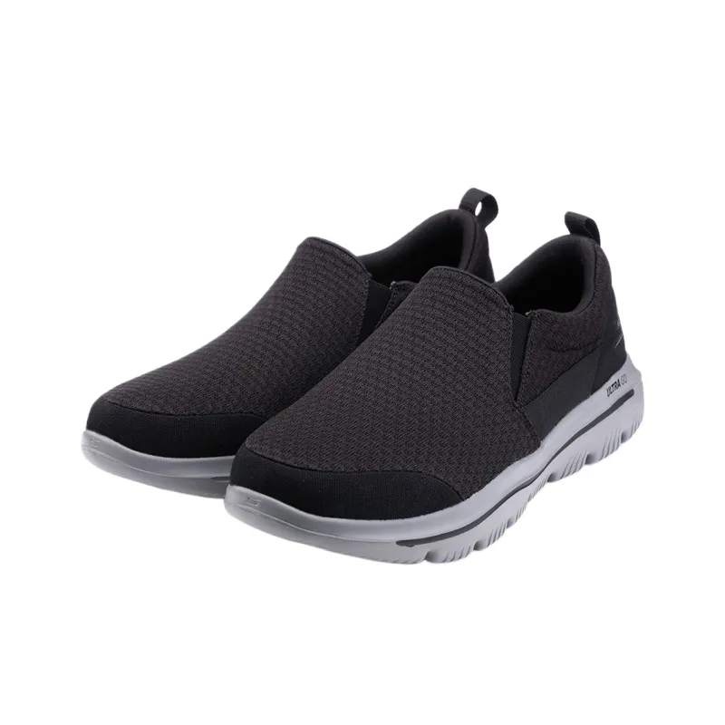 Skechers Go Walk Evolution Ultra Low Top Casual Shoes Men's Black-3