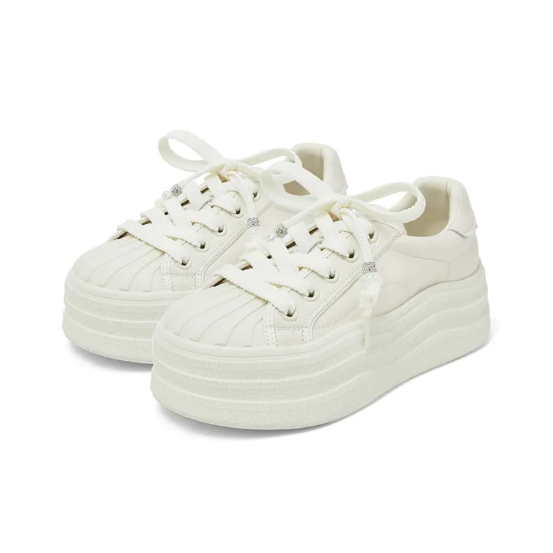 COMELY Casual Shoes Women's Low Top Black/Ecru-2