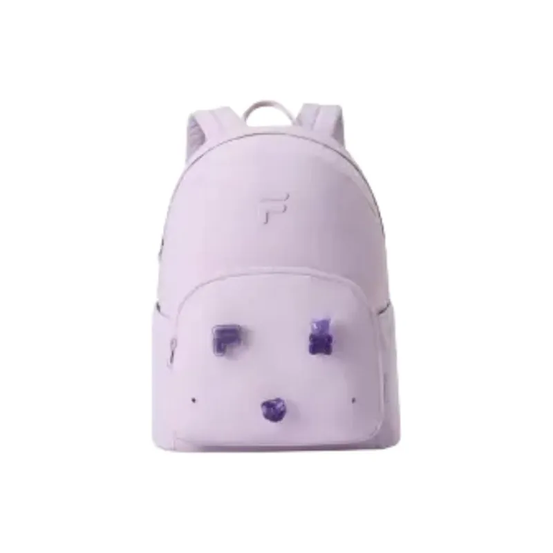 FILA FUSION Antibacterial Fabric Backpack Women's Perilla Purple-7