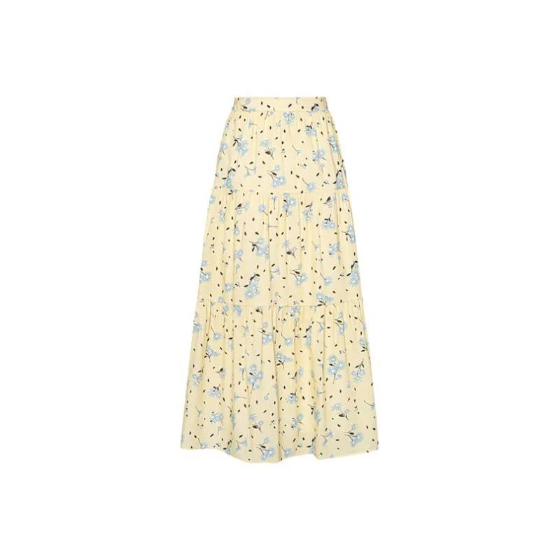 HDFULERN Casual Long Skirt Women's-0