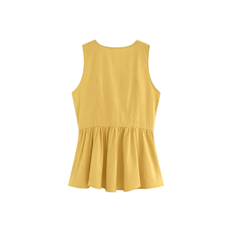 GEZITAI T Shirts Women's Orange-1