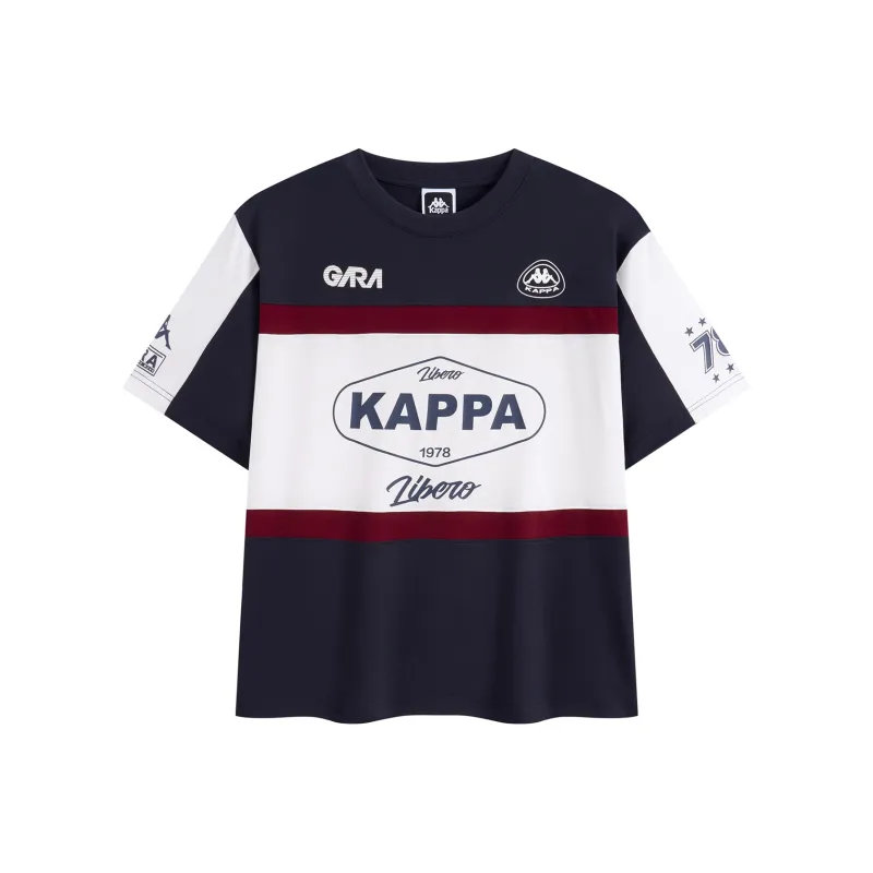 Kappa 1916 Series T Shirt Unisex Midnight Blue-0