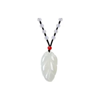 SEAZA Natural Chalcedony Pendant Necklaces Unisex