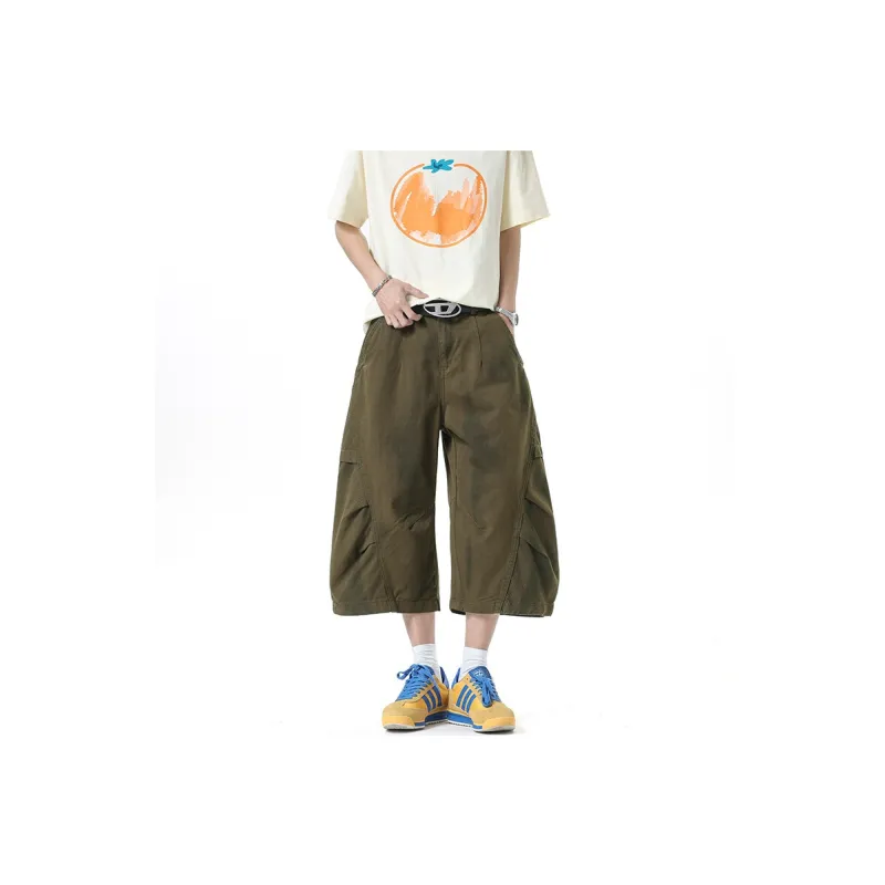 TELENT Cargo Shorts Unisex Green-0
