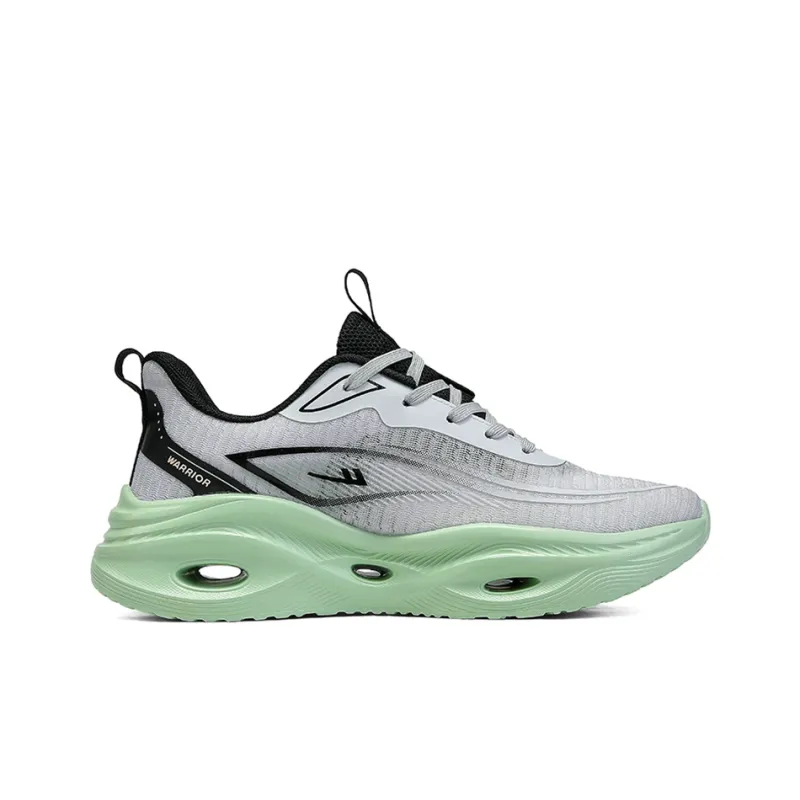 WARRIOR Running Shoes Men Low Top White-6
