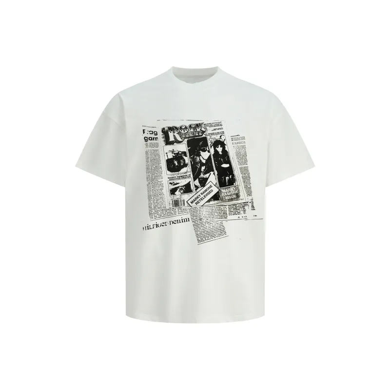 WKOOG T Shirts Unisex White-0