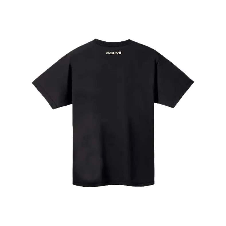 MONTBELL T Shirts Men Black-1