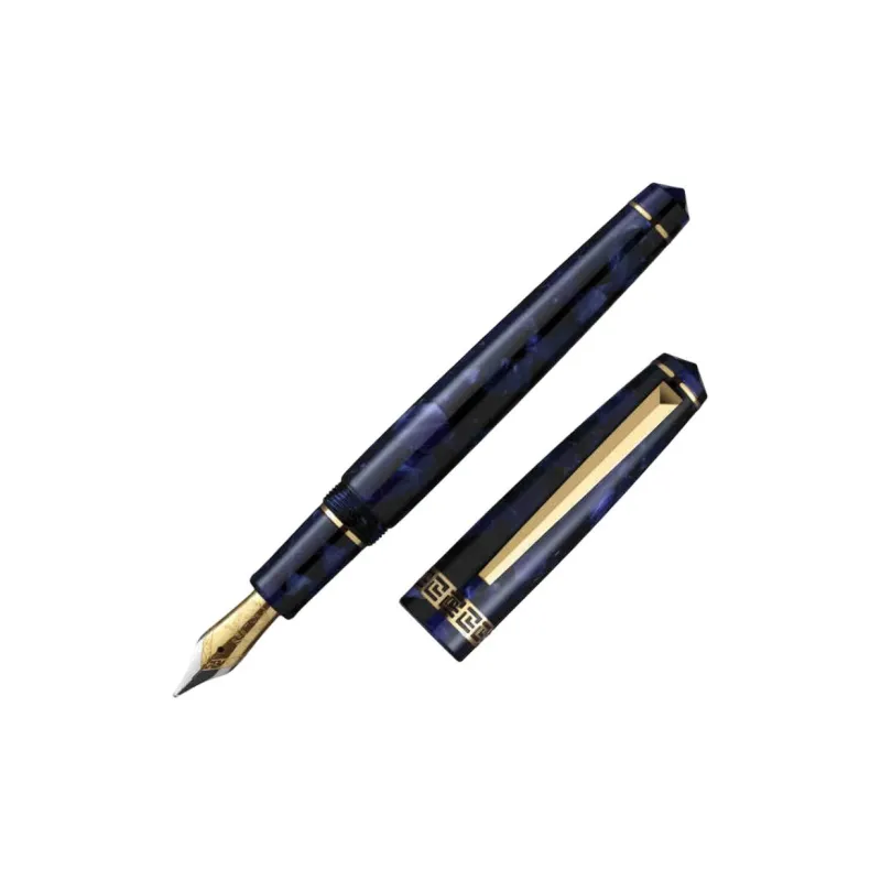 Laban ROSA Collection Signature Pen With Marble Pattern Refillable Ink Cartridge Pens-6