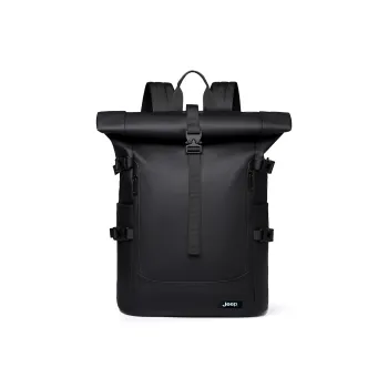 Jeep Nylon Backpack Unisex Multicolor