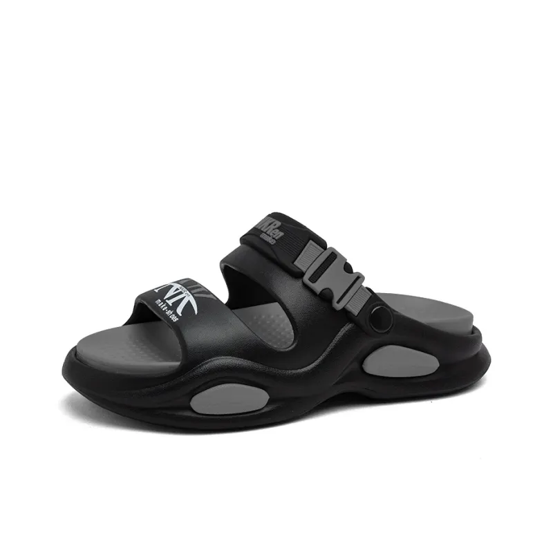 KLAOSD Slip Resistant Odor Resistant Abrasion Resistant Slide Slippers Men's-14
