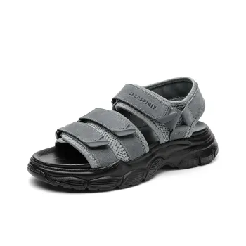 JEEP SPIRIT Beach Sandals Men's Gray