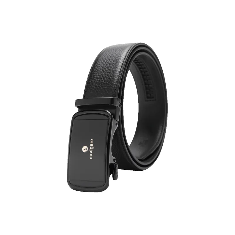 NAVIGARE Cow Leather Belts Men's Width 3.55cm-0