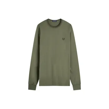 FRED PERRY T Shirts Men Green